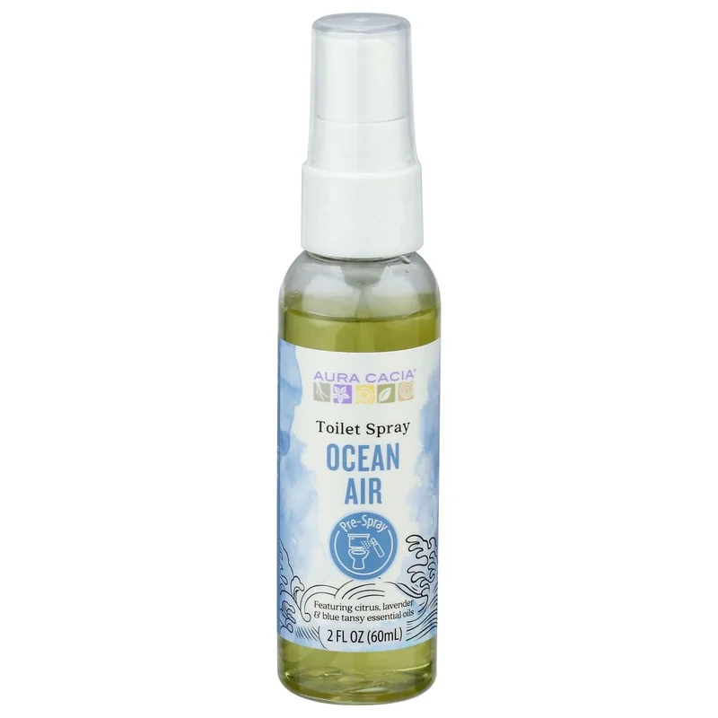 Aura Cacia Ocean Air Toilet Spray, 2 Fluid Ounce