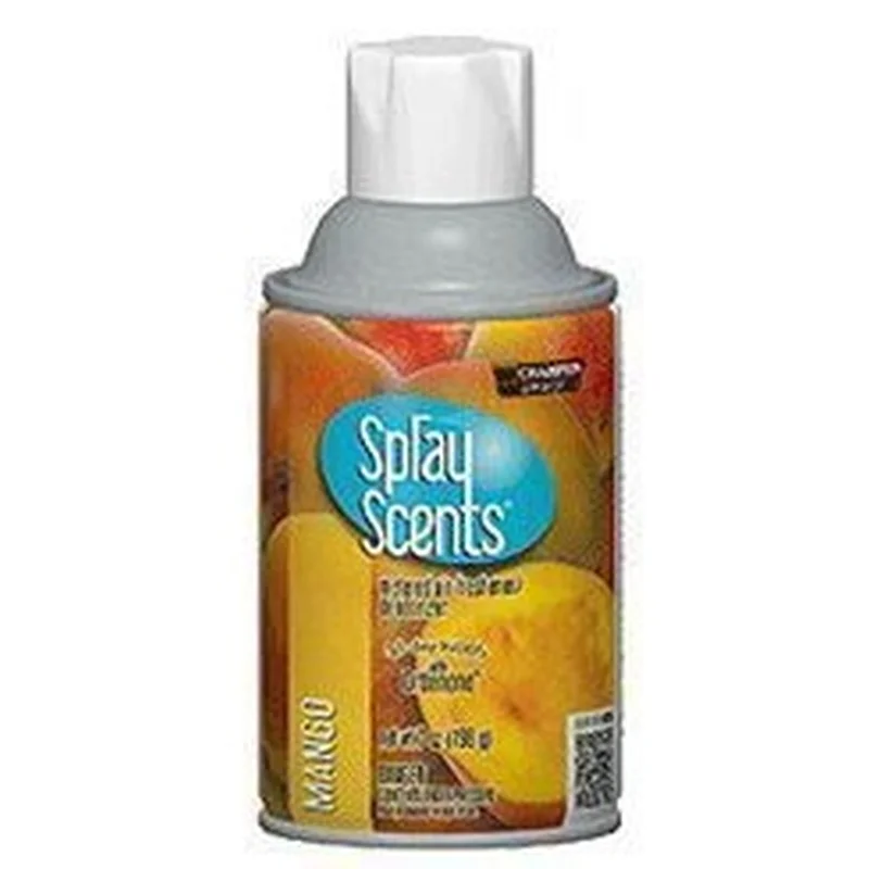 Chase Champion Sprayon SprayScents Mango Metered Air Freshener, 7 Ounce Aerosol -- 12 per case.